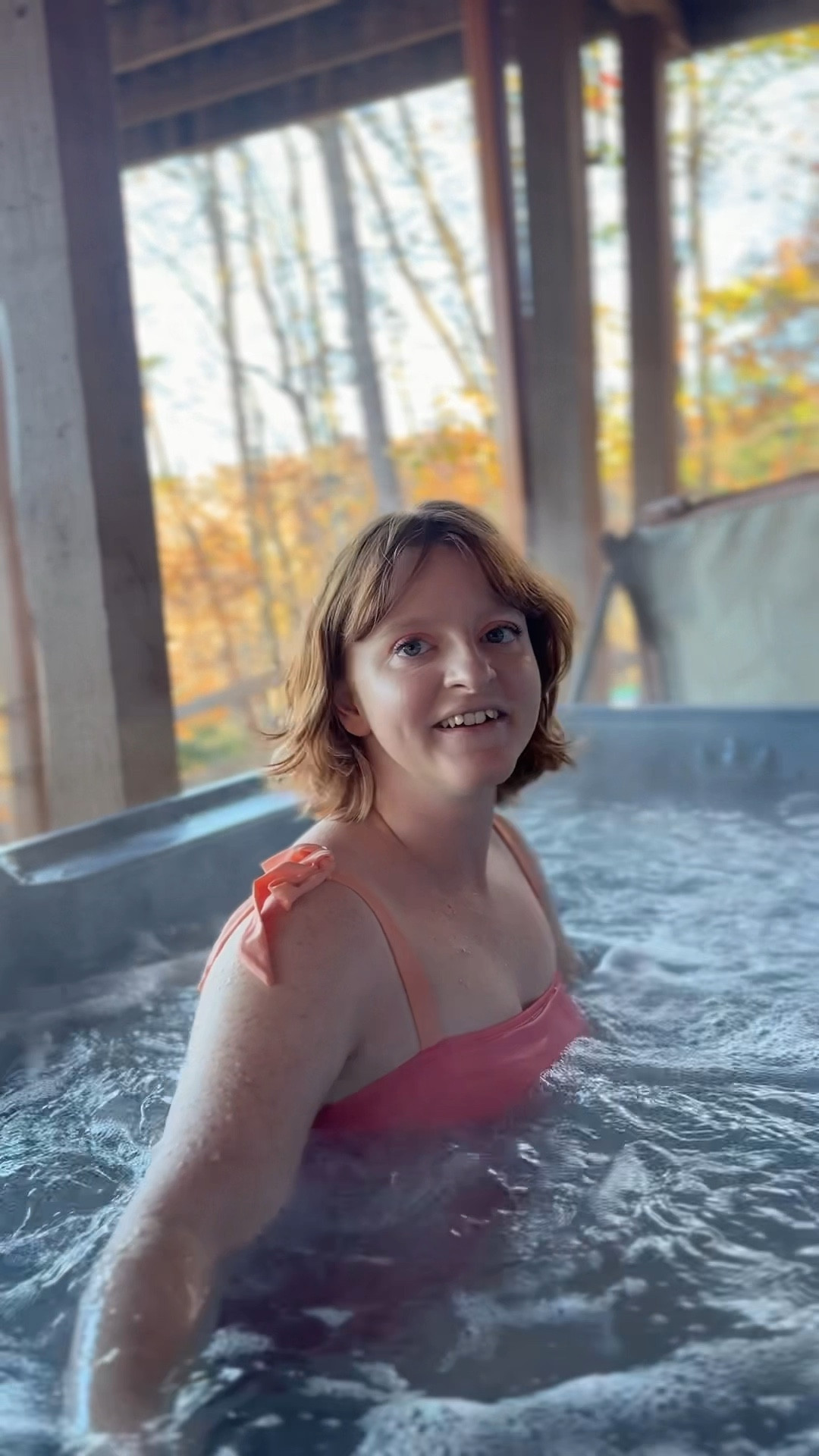 The perfect hot tub swimsuit! I love this Kate Spade suit from Beach 2 Ocean, feeling cute and comfy in my 102 degree vacation hot tub 

#LTKselfcare #LTKSwim #LTKTravel