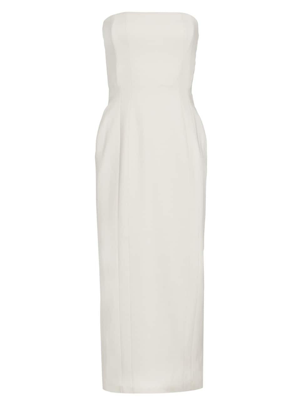 Elizabeth Strapless Midi-Dress | Saks Fifth Avenue