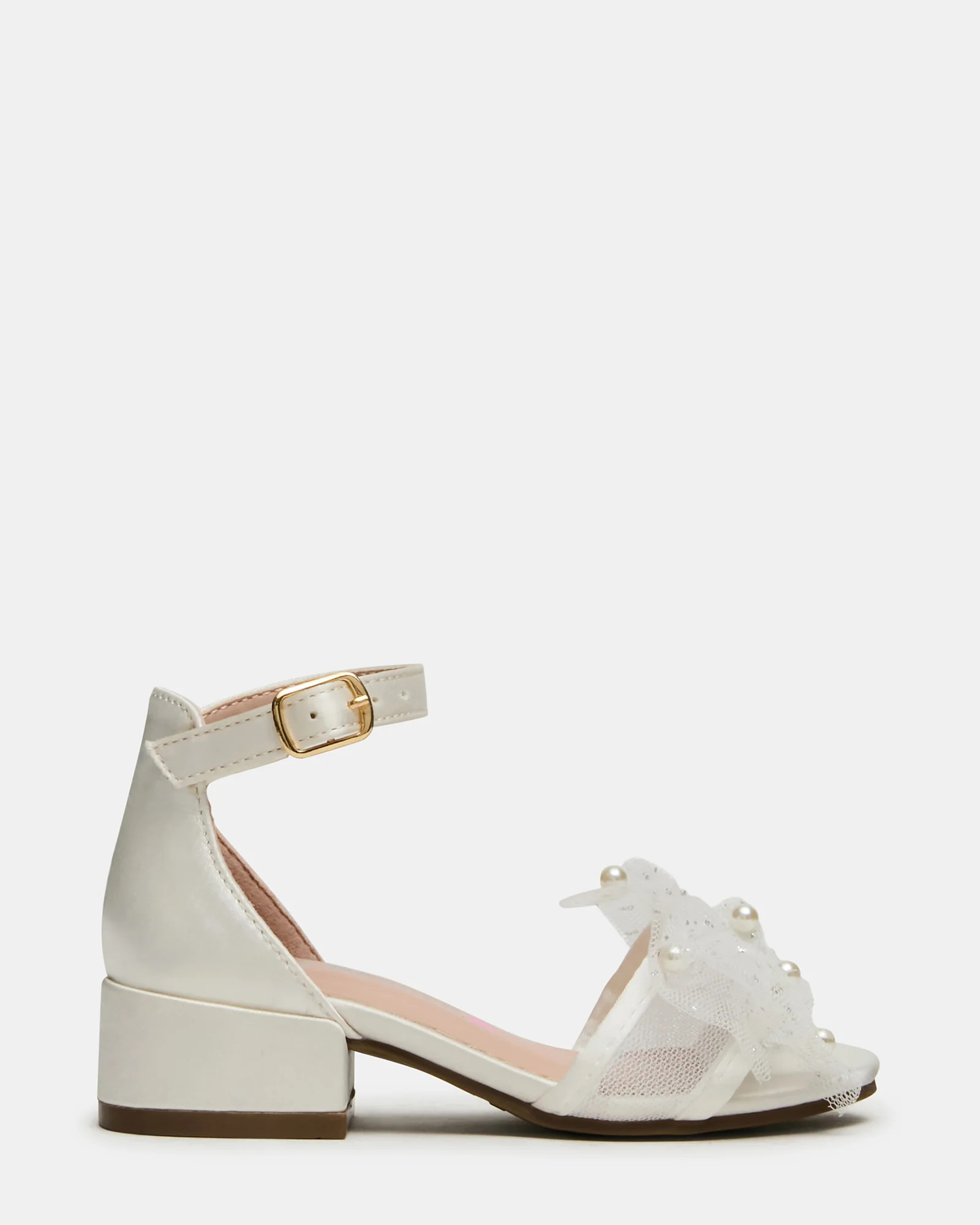 Steve Madden Toddlers' Debra Heels - White - Size 11 - Mesh | Steve Madden (US)
