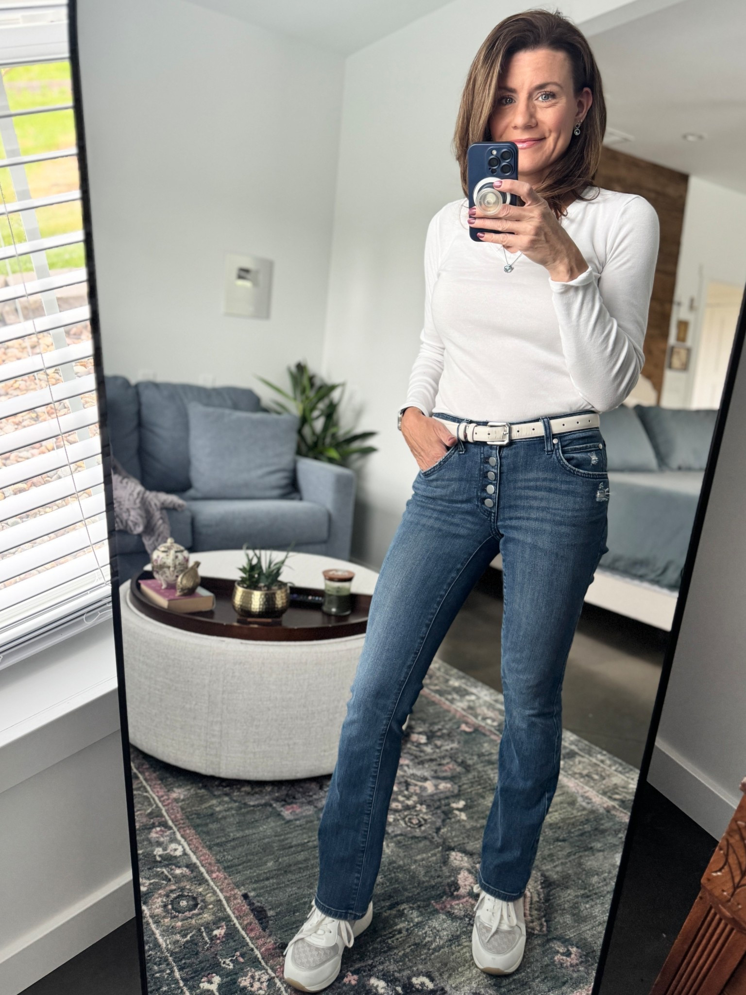 Outfit for working on some fun projects in the barndominium! 

#LTKBeauty #LTKOver40 #LTKFindsUnder50