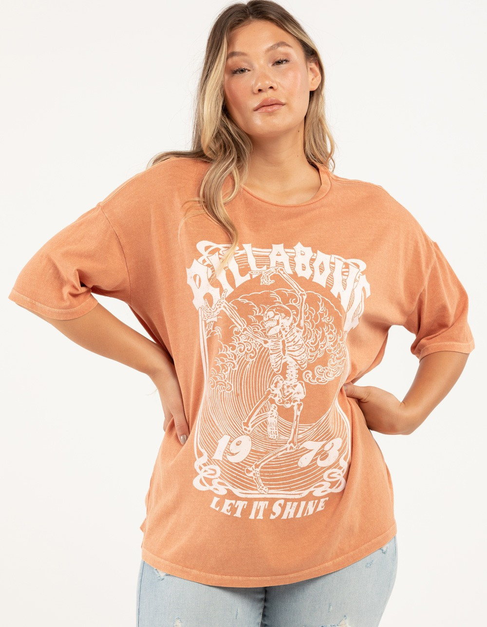 BILLABONG Let It Shine Womens Tee - AMBER | Tillys | Tillys