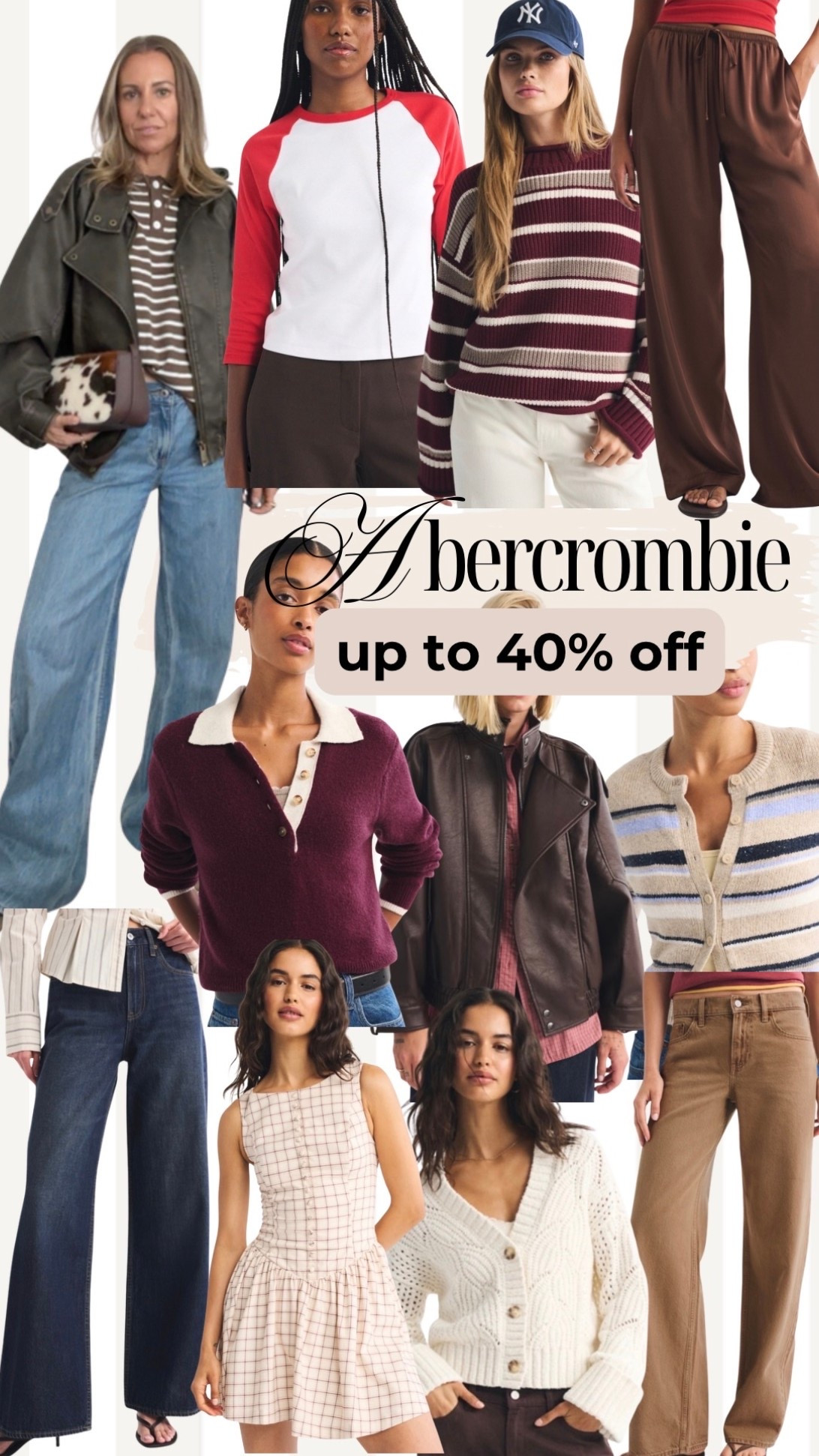 Abercrombie up to 40% off sale!!!

#LTKootd #LTKSeasonal #LTKSaleAlert