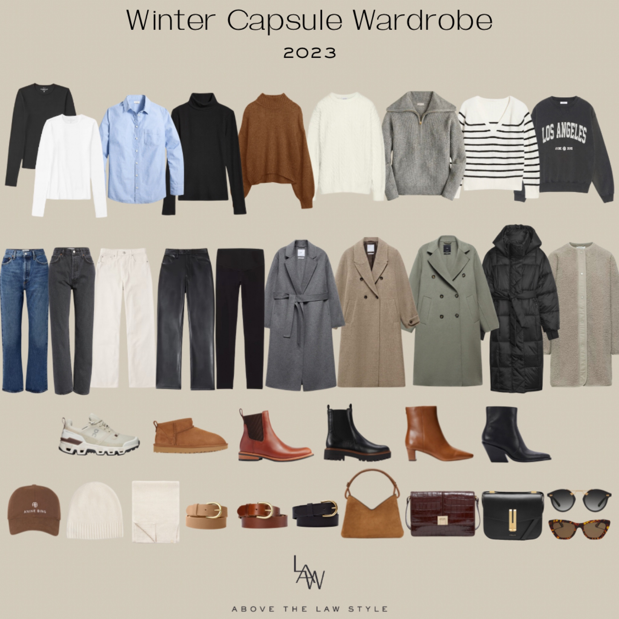 Winter Capsule Wardrobe Part 1 (clothing)

#LTKfindsunder50 #LTKSeasonal #LTKfindsunder100