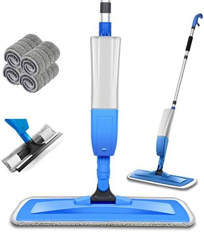 Bellababy Upgraded Spray Mop for Floor Window Cleaning, with 4 Microfiber Pads and 1 Glass Wiper,... | Amazon (CA)