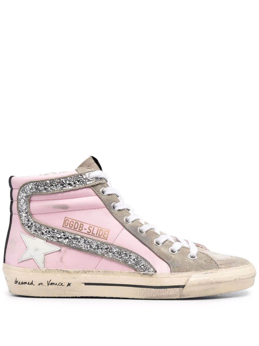 Golden Goose Slide high-top Sneakers - Farfetch | Farfetch Global