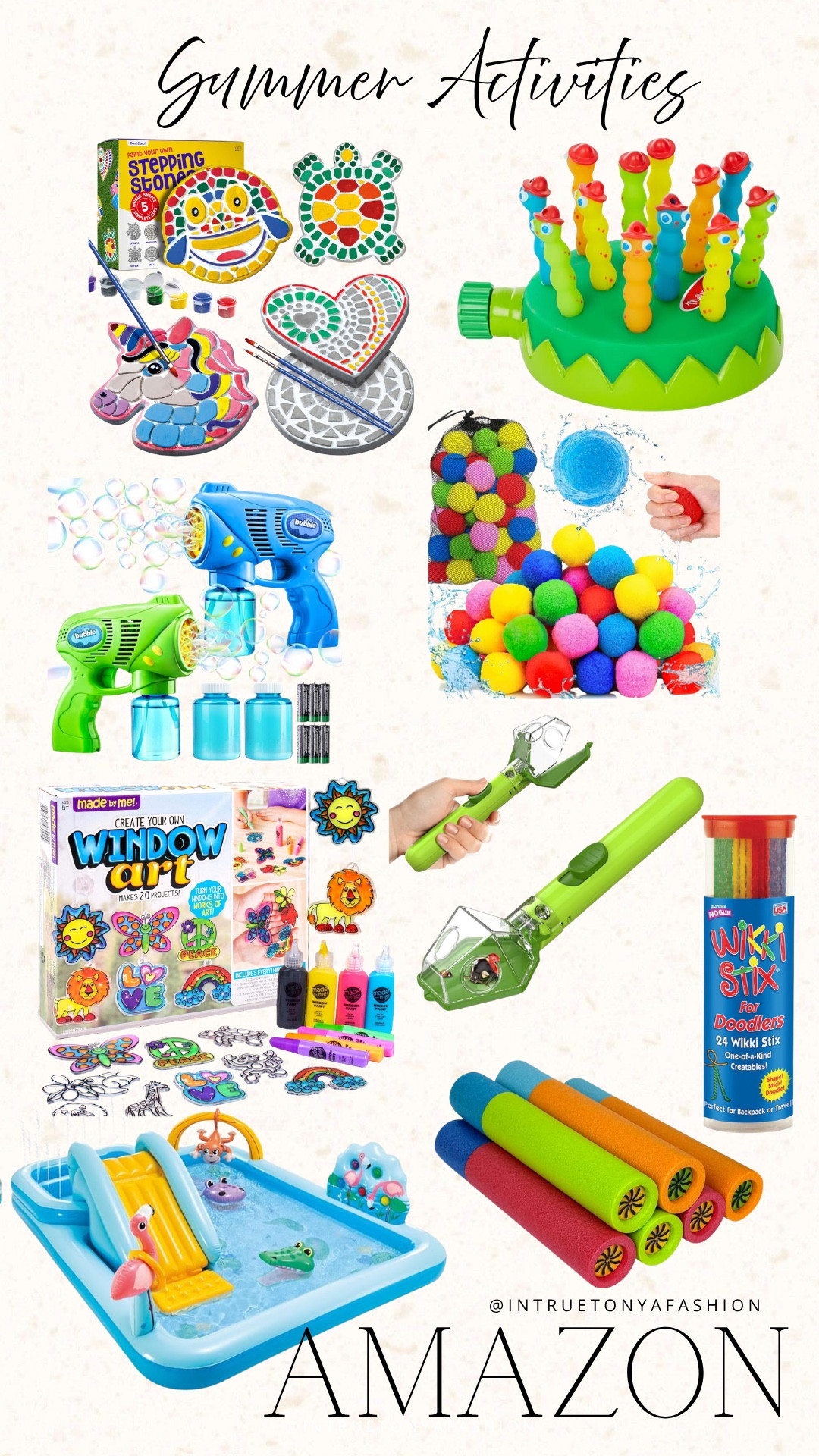 Summer activites for the kids 




Summer break activities, outside water toys, backyard toys kids, Memorial Day sale amazon

#LTKSeasonal #LTKSaleAlert #LTKKids