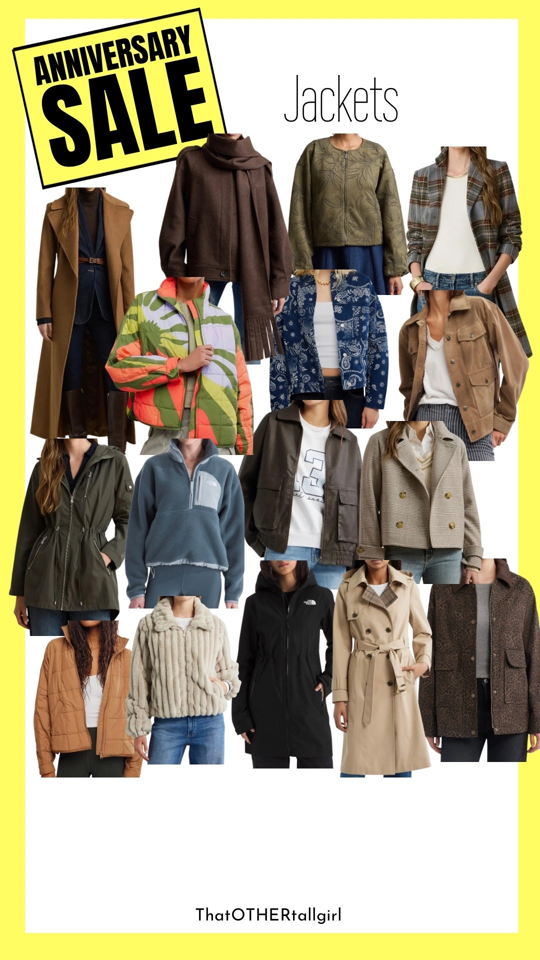 Anniversary sale - jackets and coats

#LTKTall #LTKOver40 #LTKSaleAlert