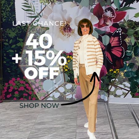 SALE ALERT!!! TALBOTS has a SALE for 40% plus an additional 15% OFF running now!! So of course I ran 🤣 🤣  —  The Striped Cardigan is reduced now from $99 to only $35!!! Also sold in Petite —- Tap any photo and see what other bargains you can find 🛒🛍️ 

Spring Outfit - Country Concert Outfit - WorkWear - Travel - SALE 
Summer Outfit - Travel Outfit 

Follow my shop @fashionistanyc on the @shop.LTK app to shop this post and get my exclusive app-only content!

#liketkit #LTKSeasonal #LTKstyletip #LTKfindsunder100 #LTKtravel #LTKsalealert #LTKworkwear #LTKover40
@shop.ltk
https://liketk.it/4EbFe