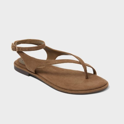 Women's Maddox Sandals - Universal Thread™ Dark Taupe 8.5 | Target