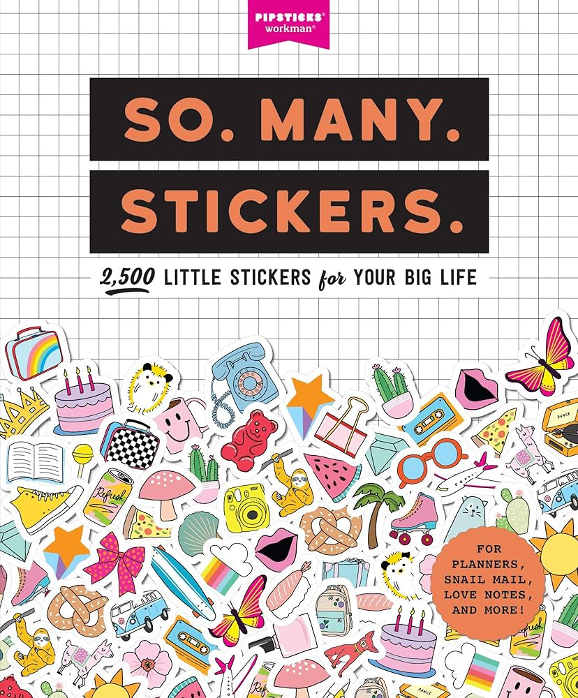 So. Many. Stickers.: 2,500 Little Stickers for Your Big Life | Amazon (US)