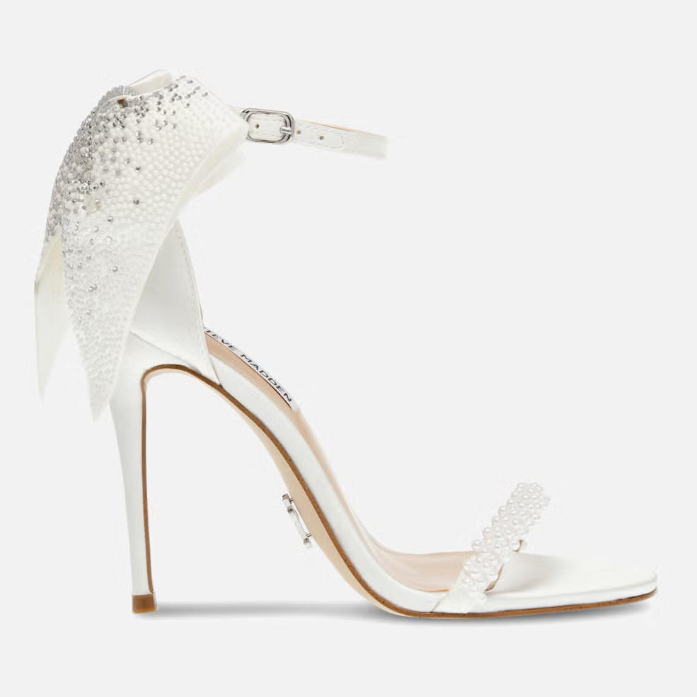 Steve Madden Women's Bellarosa-P Satin Heeled Sandals | Allsole | Allsole (Global)