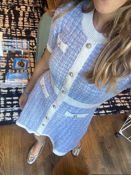 Easy Amazon dress 
Silver & pearl buttons 


#LTKStyleTip #LTKFindsUnder100