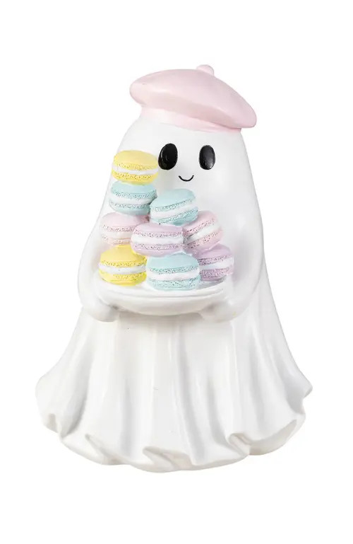 Glitzhome Halloween Resin Witch Ghost Table Decor in Pink at Nordstrom, Size Small | Nordstrom