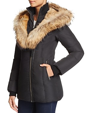 Mackage Akiva Fur-Trim Short Down Jacket | Bloomingdale's (US)