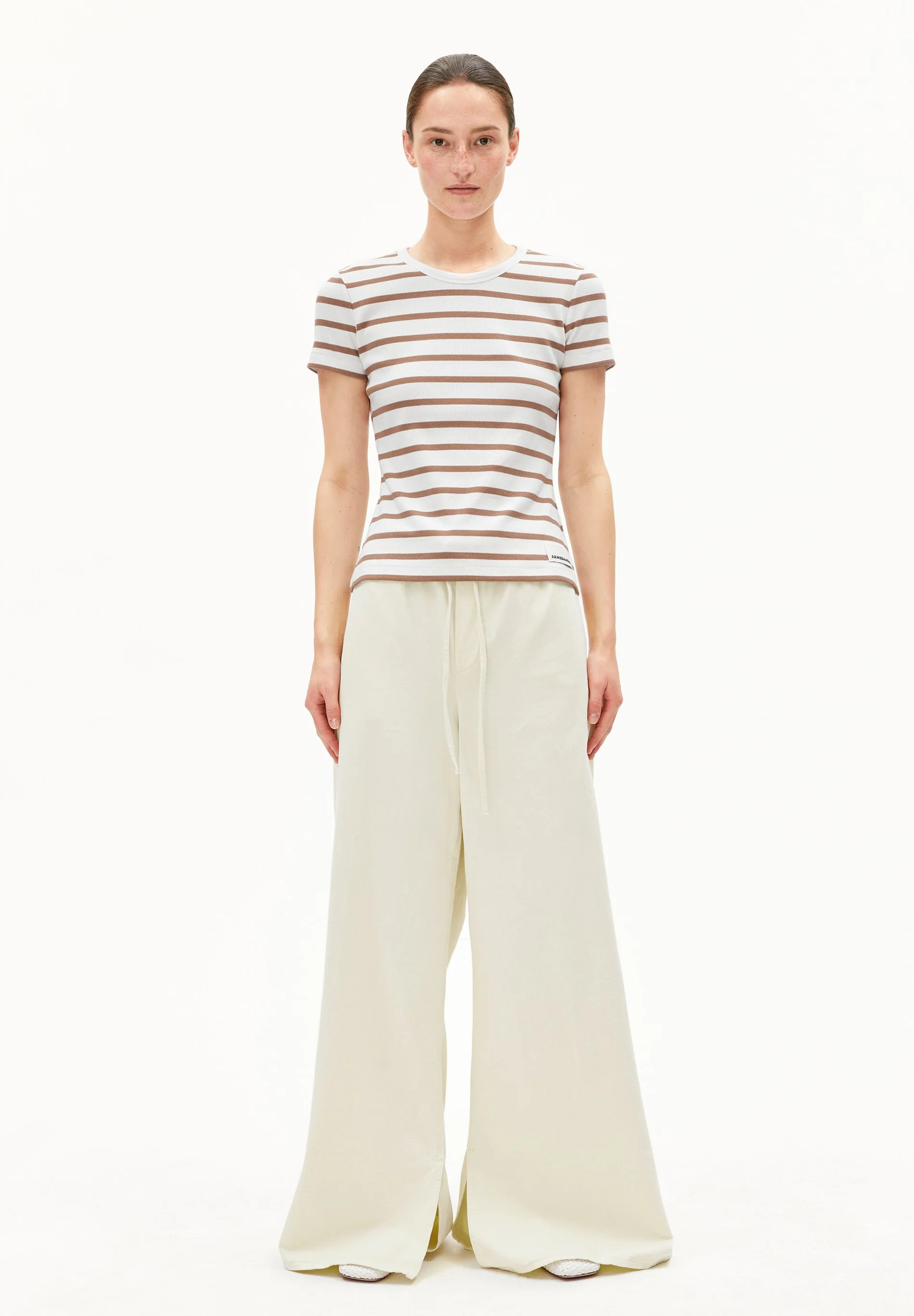 "KARDAA GESTREIFTES RIPP-T-SHIRT Bio-Baumwoll-Mix" | ArmedAngels (DE)