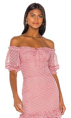 Privacy Please Celine Top in Peony Pink from Revolve.com | Revolve Clothing (Global)