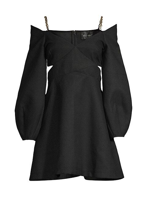 Line & Dot Evelyn Cut-Out Minidress | Saks Fifth Avenue