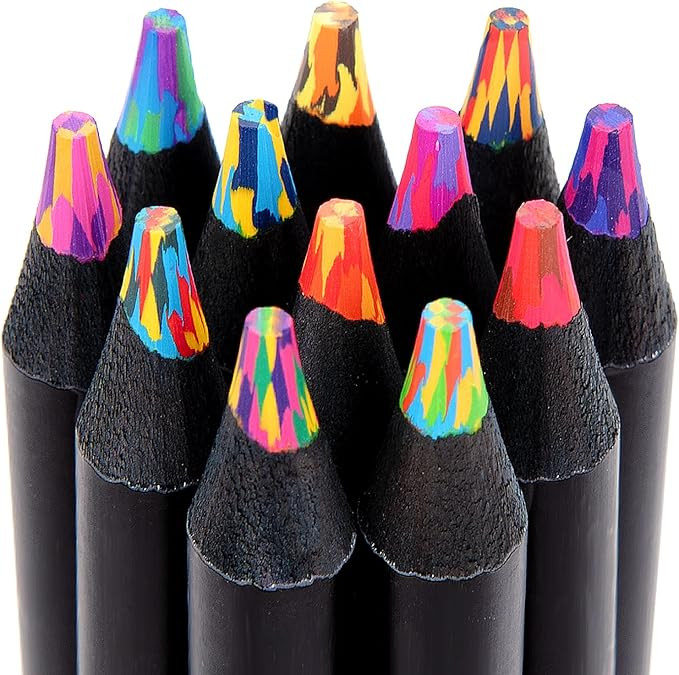 Stocking Stuffers, Stocking Stuffers for Teen Girls,12 Rainbow Colored Pencils, Teen Girl Gifts T... | Amazon (US)