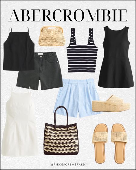 Summer fashion finds from Abercrombie. Outfit ideas for summer, summer outfits 

#LTKFindsUnder100 #LTKStyleTip