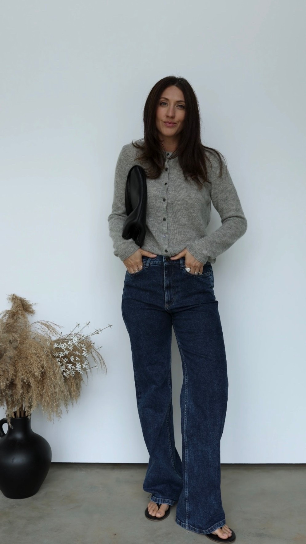 Nothing beats a timeless sweater that works for all seasons and is great quality! I did the xsmall for this one and I adore it. The jeans have a gorgeous flattering fit and offer just the right about of stretch. For the jeans I did a U.S. size 6 and I’m typically a 27” waist. I also did the tall option for the denim.

#LTKSeasonal #LTKOver40 #LTKootd