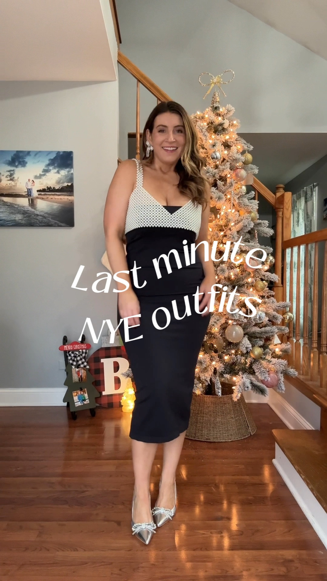 Last Minute NYE Outfits, New Years Eve outfit ideas, holiday outfits, date night outfits, Amazon outfits, Amazon fashion, shapewear dress, pearl bra, silver heels, easy outfits 

#LTKStyleTip #LTKFindsUnder50 #LTKHoliday