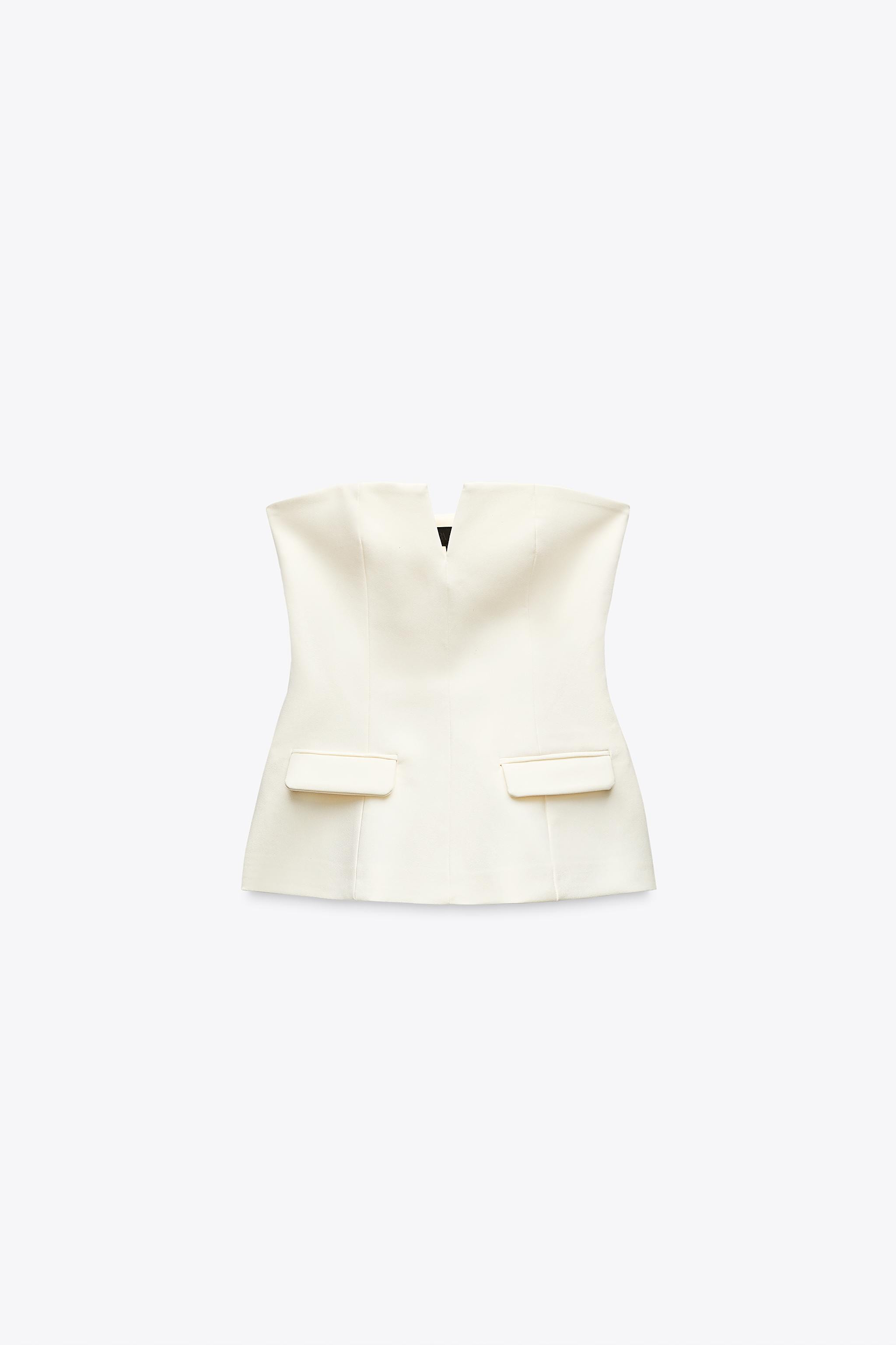 STRAPLESS TOP | Zara US