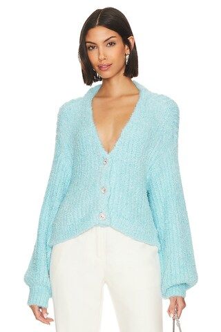 Show Me Your Mumu Clemmie Cardi in Highlighter Blue Knit from Revolve.com | Revolve Clothing (Global)