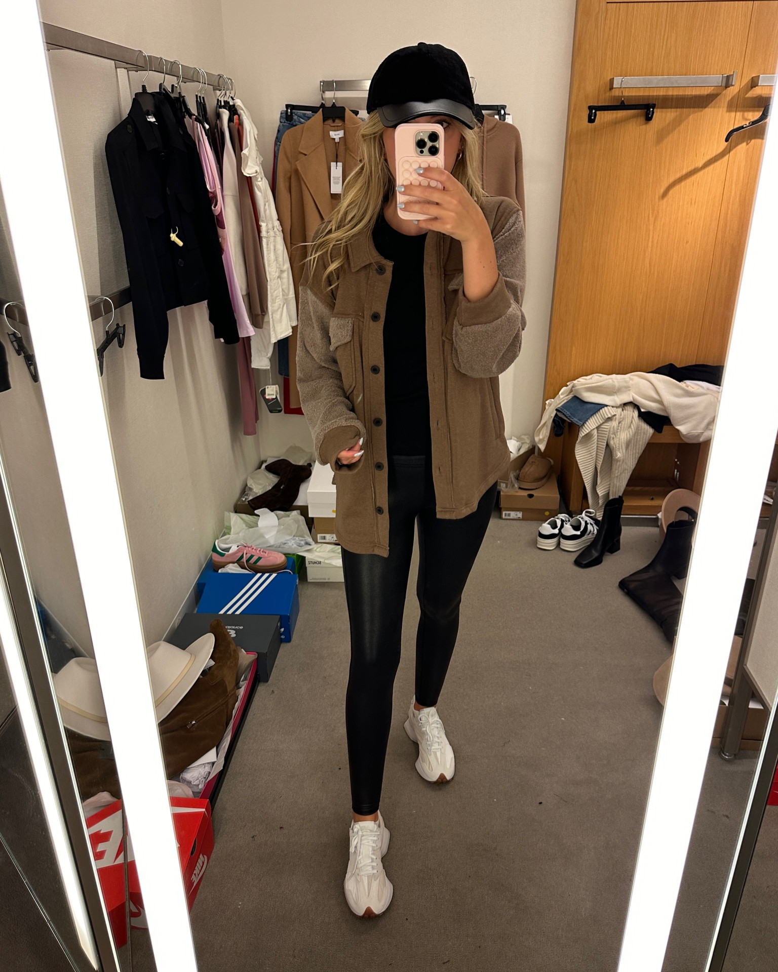 Nsale finds , Nordstrom
Anniversary sale , shirt jacket, shacket , Spanx faux leather leggings , new balance sneakers 

#LTKSeasonal #LTKxNSale #LTKSummerSales