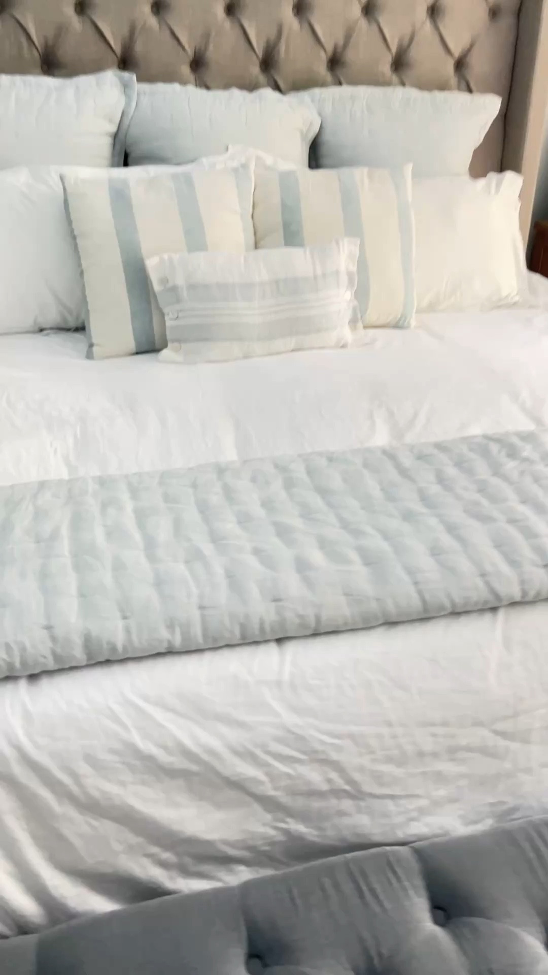 This Serena and Lily bedding makes my room feel so calm and cozy. The soft blue is just right and the quality is amazing.
Coastal home, home finds, bedroom decor

#LTKSeasonal #LTKHome #LTKFindsUnder50