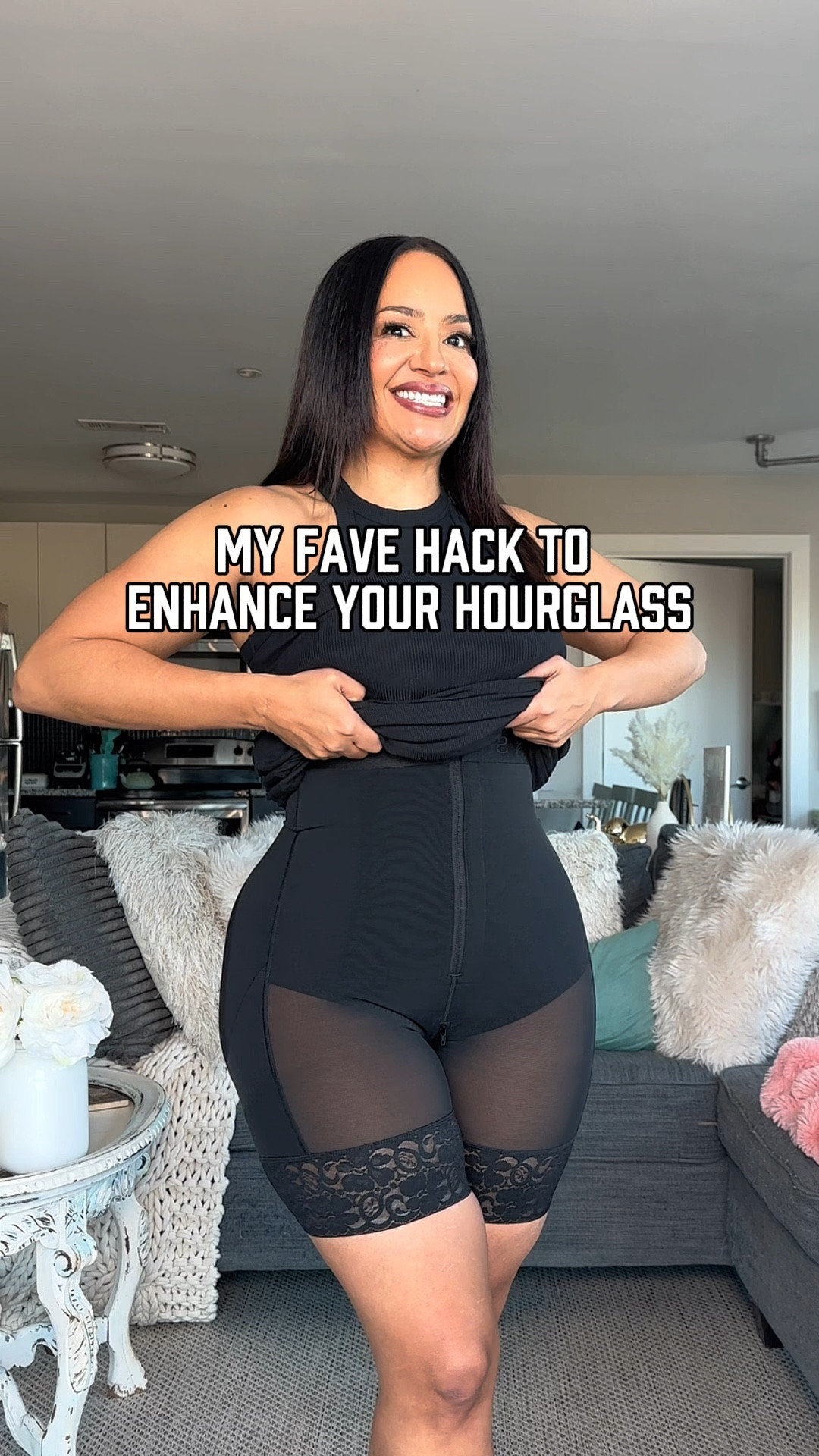 My fave hack to enhance your hourglass! These shaper shorts from Shapellx snatch and smooth everything out 🖤 Use RISS88 at checkout to save 15% 

5’3 Size 8/M
Waist: 28”
Hips: 43”
Wearing Size Medium in the shaper and the dress 

shapewear, shaper, shapers, over 40, millennial, petite, petite curvy, curvy, size 8, midsize, tummy control  


#LTKMidsize #LTKStyleTip #LTKOver40