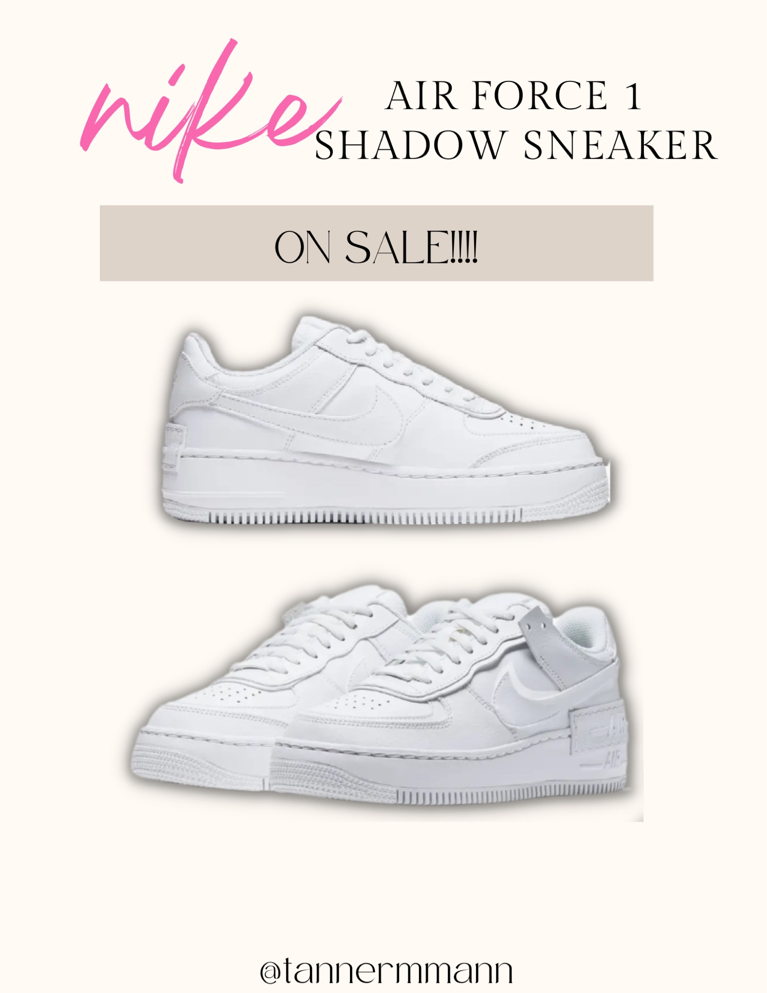 Nike Air Force 1 Sneaker ON SALE!!! 

#LTKsalealert #LTKshoecrush #LTKBacktoSchool