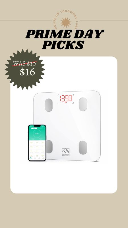 43% OFF DIGITAL SCALE this one is cheaper than the Fit Track and has better reviews too! It has 88K 4.6 reviews!

#LTKxPrimeDay #LTKsalealert #LTKFind