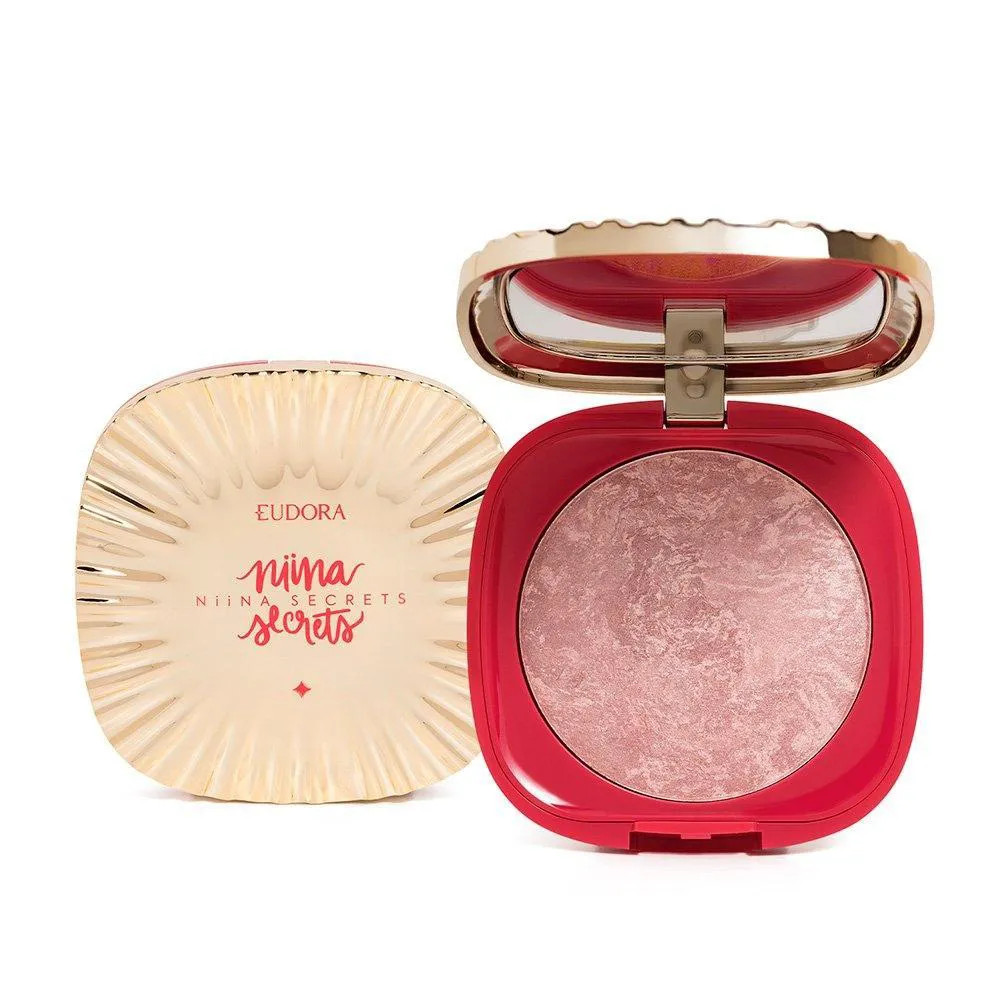 Blush Compacto Niina Secrets Marmorizado 01 | DrogaRaia (BR)