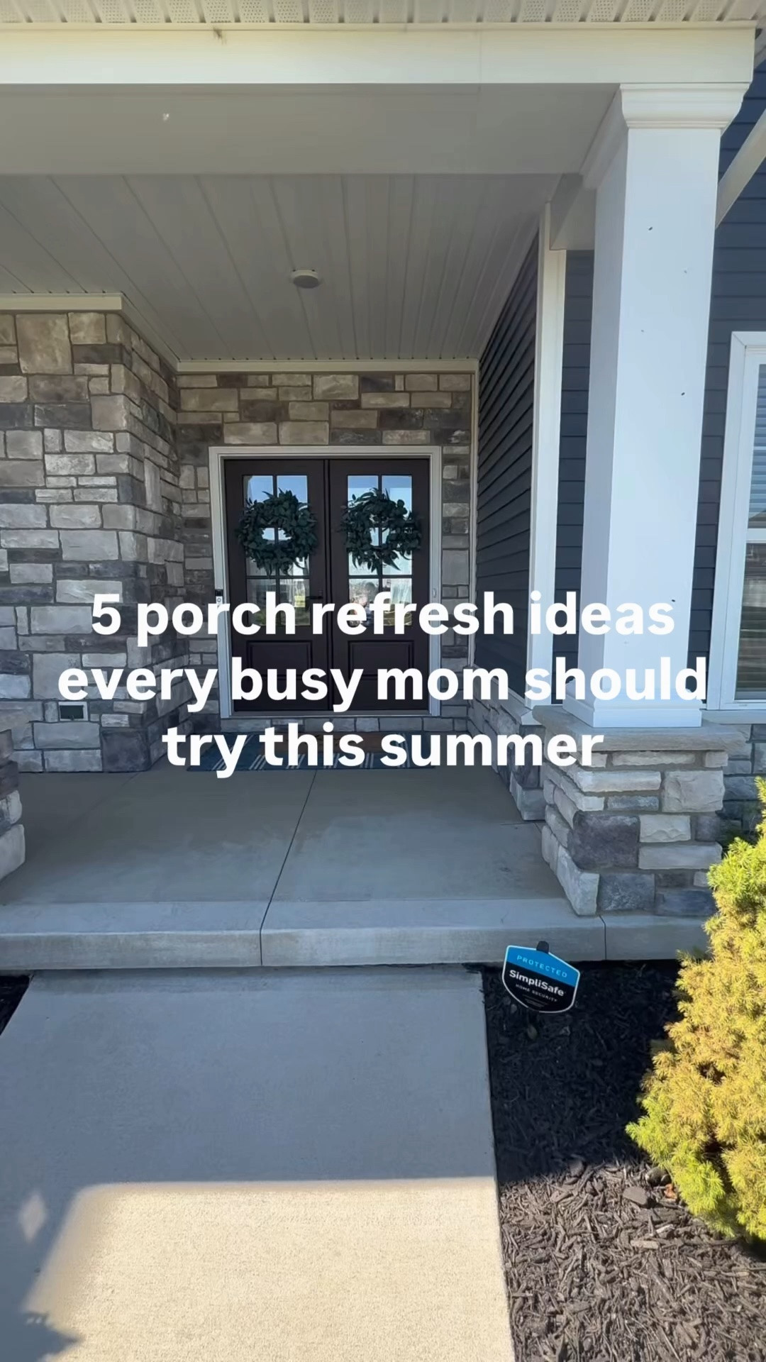 Summer doesn’t have to mean adding more to your to-do list. ☀️ Sometimes a few simple resets are all it takes to make your home feel fresh again.

Here are the 5 things I tackled to refresh our front porch:
1. Pressure washed the concrete
2. Scrubbed away the dirt and grime
3. Cleaned the windows and screens
4. Added a few simple summer decorations
5. Used faux plants instead of real ones (because this busy mom doesn’t need one more thing to keep alive 😅)

The best part? None of these projects took a ton of time, but together they completely changed the feel of our front porch.

Which one are you adding to your summer to-do list?

#LTKdayinmylife