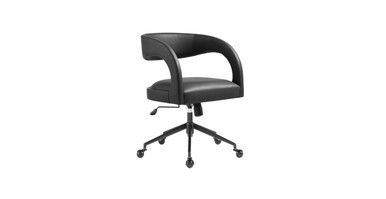 Hudson Upholstered Ergonomic Office Chair | Manhattan Home Design