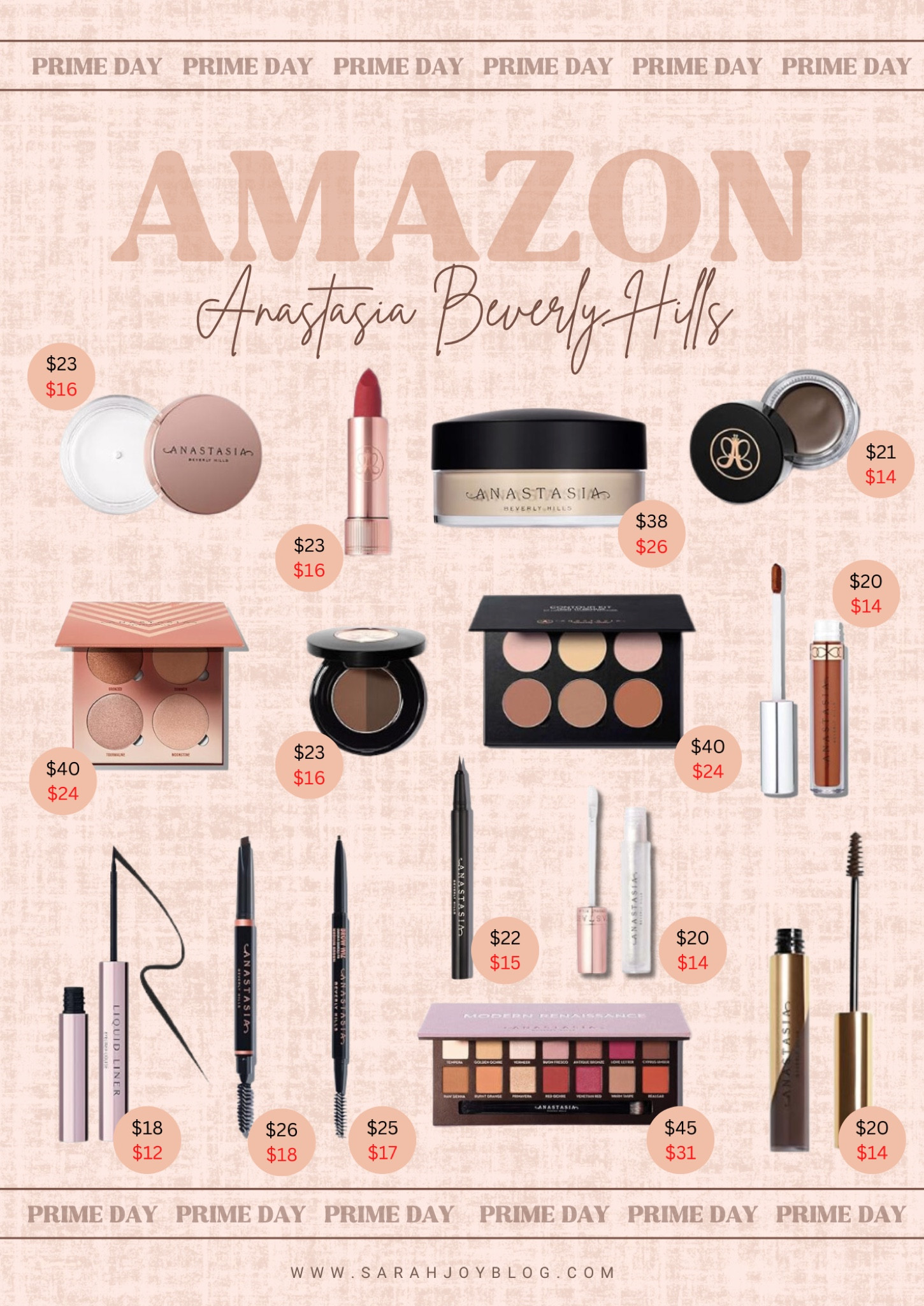 Amazon Prime Day Anastasia Beverly Hills Deals!

Amazon, Prime Day, deals, sale, beauty, makeup, Anastasia Beverly Hills

#LTKfindsunder50 #LTKbeauty #LTKsalealert
