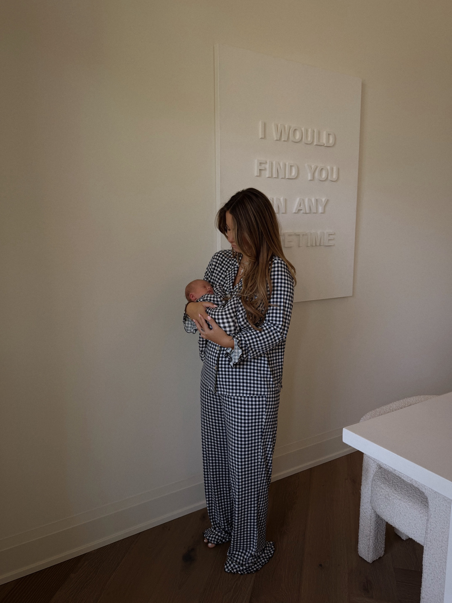 morher’s day matching pj’s 💙🧸 

#LTKBaby #LTKdayinmylife #LTKMothersDay