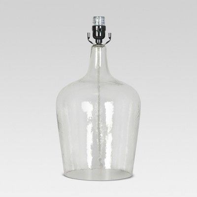 Artisan Glass Jug Large Lamp Base Clear - Threshold™ | Target