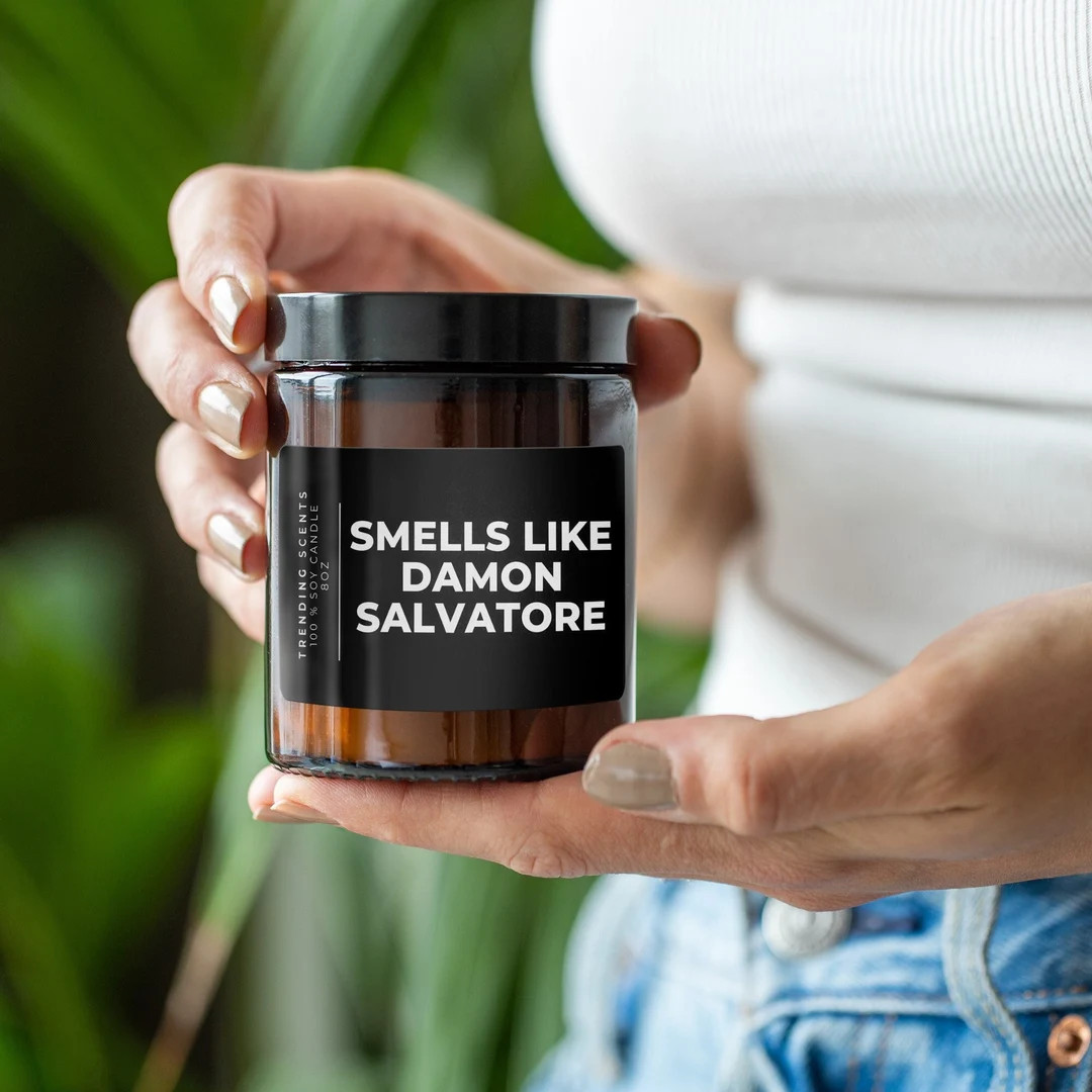 Smells Like Damon Salvatore Candle | TVD Inspired | Soy Wax Candle | Gift Candle | Gift for Her |... | Etsy (US)