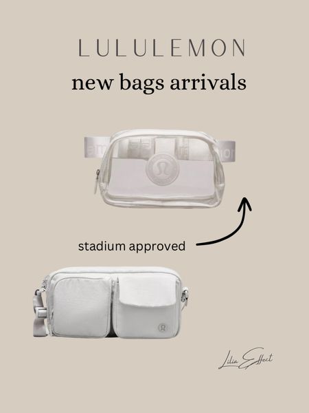 Lululemon - new bags, would be perfect Mother’s Day gift idea or graduation present 🤍

Stadium bag • white bag • summer bag

#LTKGiftGuide #LTKitbag #LTKFestival