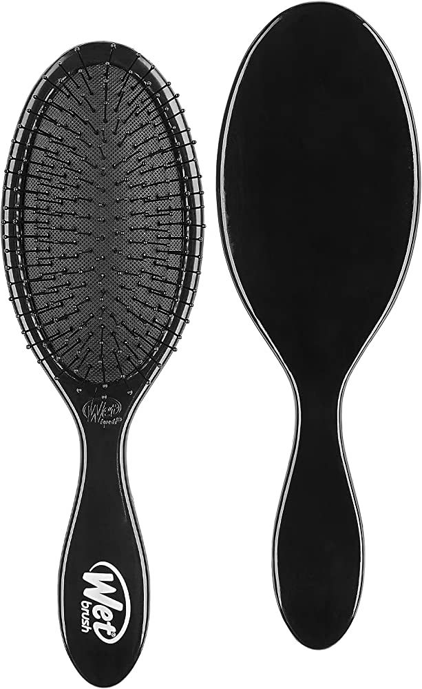 Wet Brush Original Detangling Hair Brush, Classic Black - Ultra-Soft IntelliFlex Bristles - Detan... | Amazon (US)