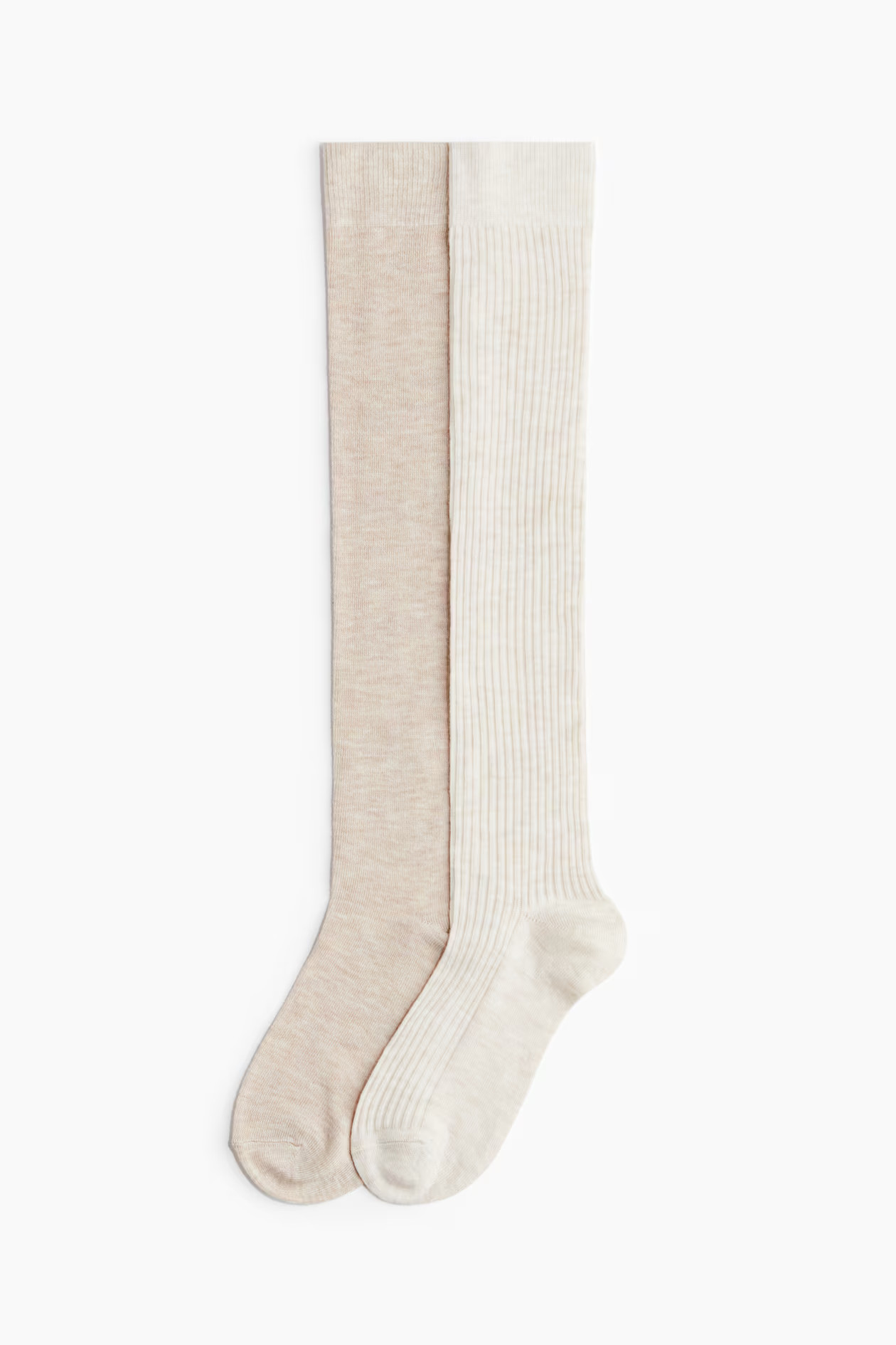 2-pack knee socks | H&M (UK, MY, IN, SG, PH, TW, HK)