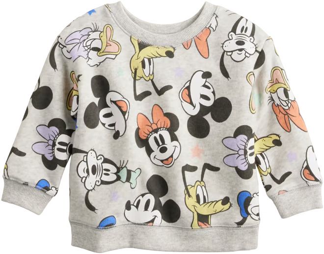 Disney's Mickey Mouse & Friends Baby French Terry Sweatshirt by Jumping Beans® | Kohl's