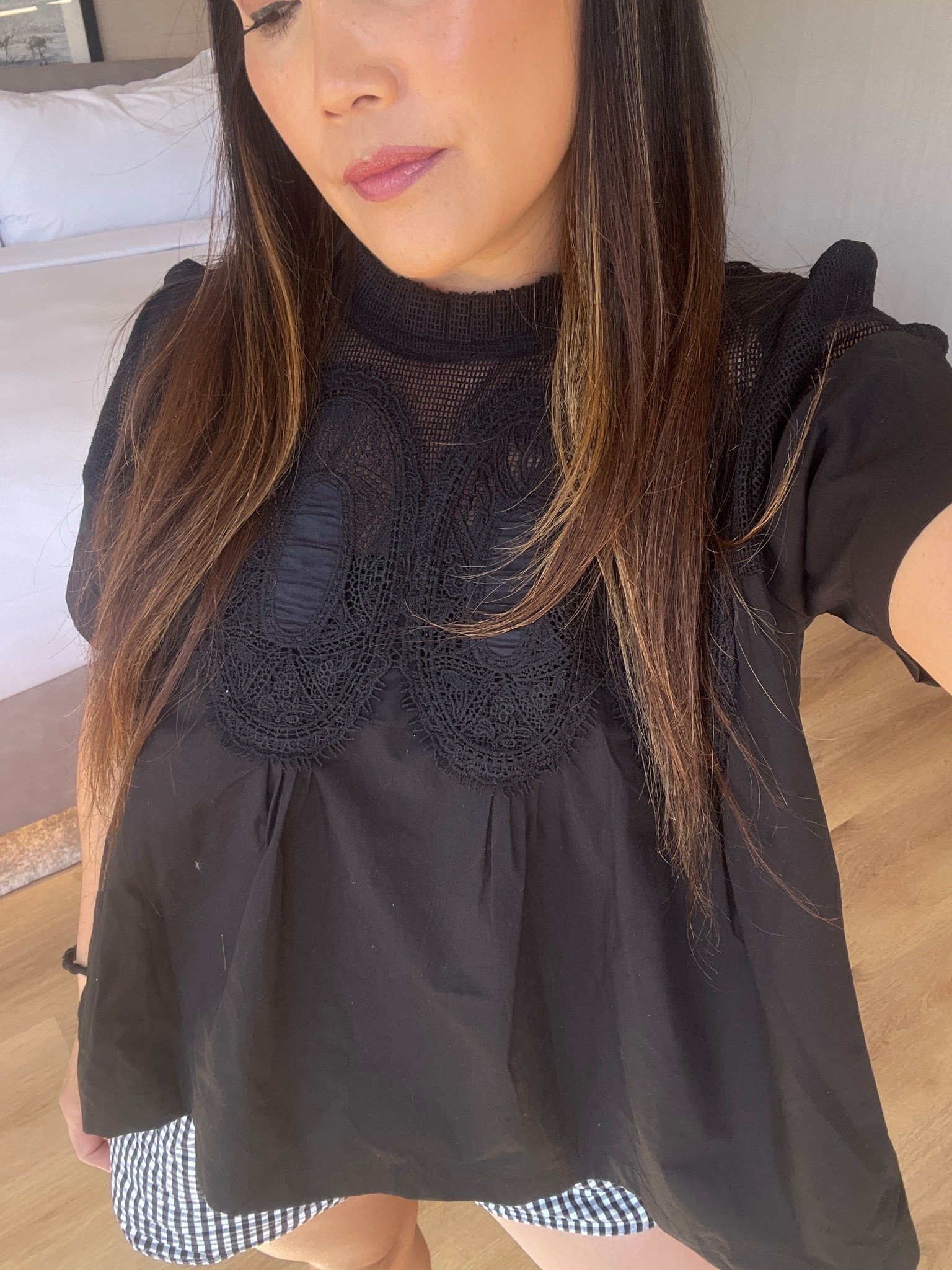 The detail on this babydoll top🤌

#LTKootd #LTKTravel