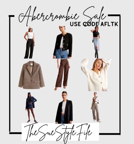 Abercrombie sale. Daily sale. Sweats. Joggers. Sweater. Pullover. Daily sale. Fall fashion. Workwear 

#LTKworkwear #LTKSale #LTKmidsize