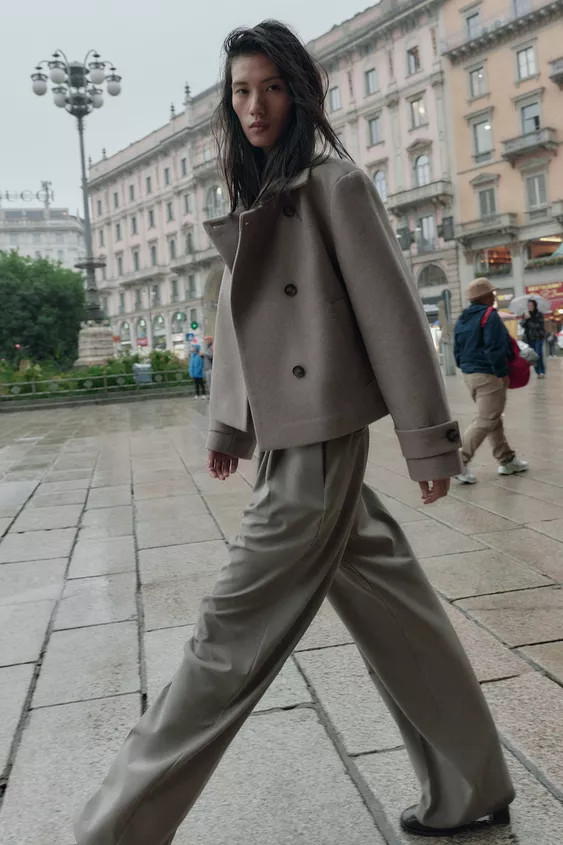 JACKE MIT STEHKRAGEN | Zara DE