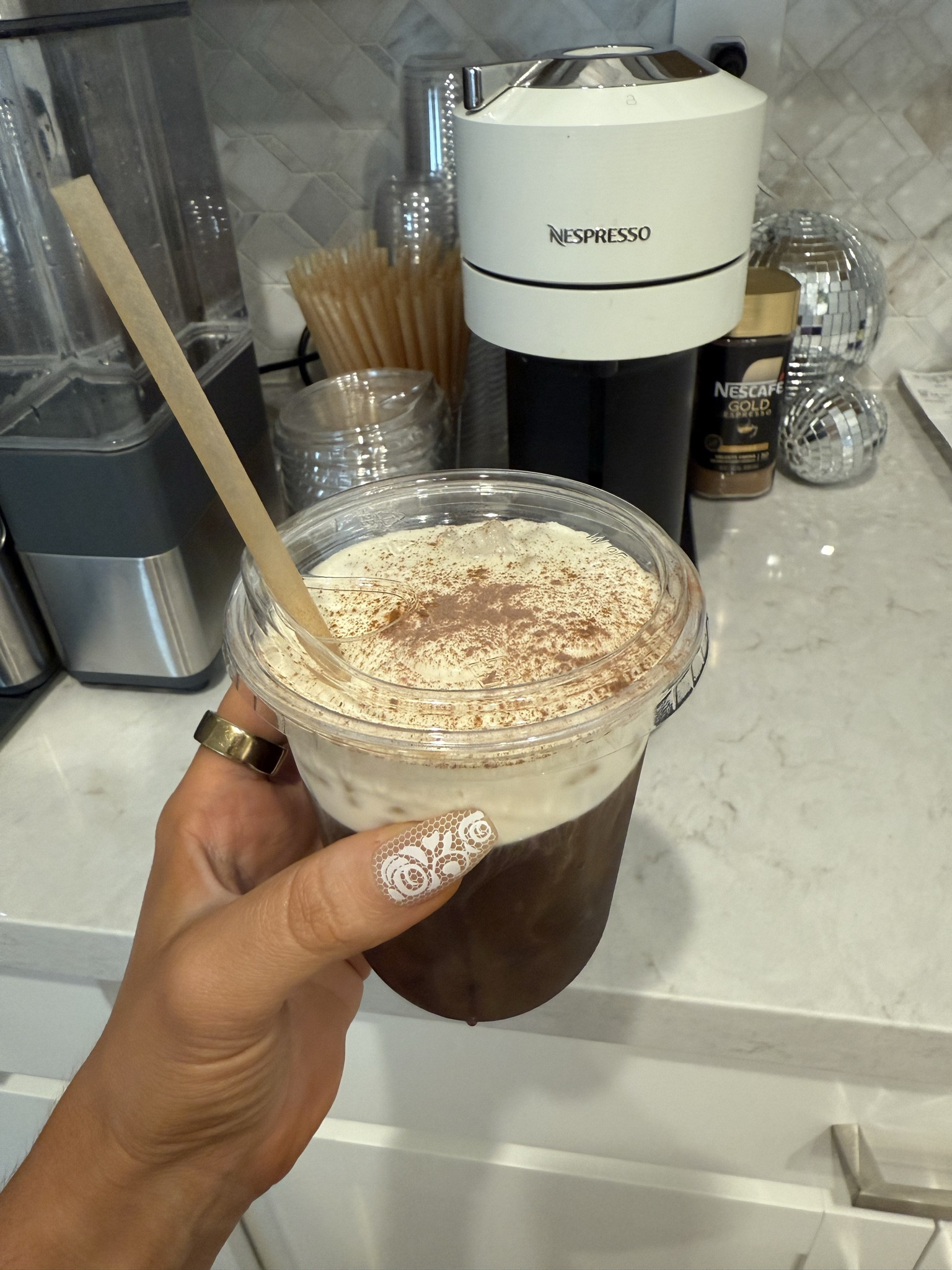 Coffee at home has my heart now! 🤎✨☕️ #Espresso #Coffee #PSL #PumpkinSpice #Nespresso #ToGo #OnTheGo #SugarCaneStraw #Amazon #AmazonPrimeDay #PumpkinCream #Budgeting

#LTKHome #LTKSeasonal #LTKFamily