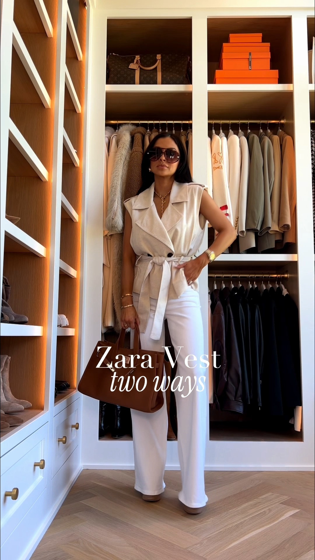 Summer work outfit / chic summer outfit that goes from day to night
Zara linen vest
Amazon crepe pants that fit better than Aritzia

#LTKOver40 #LTKWorkwear #LTKootd