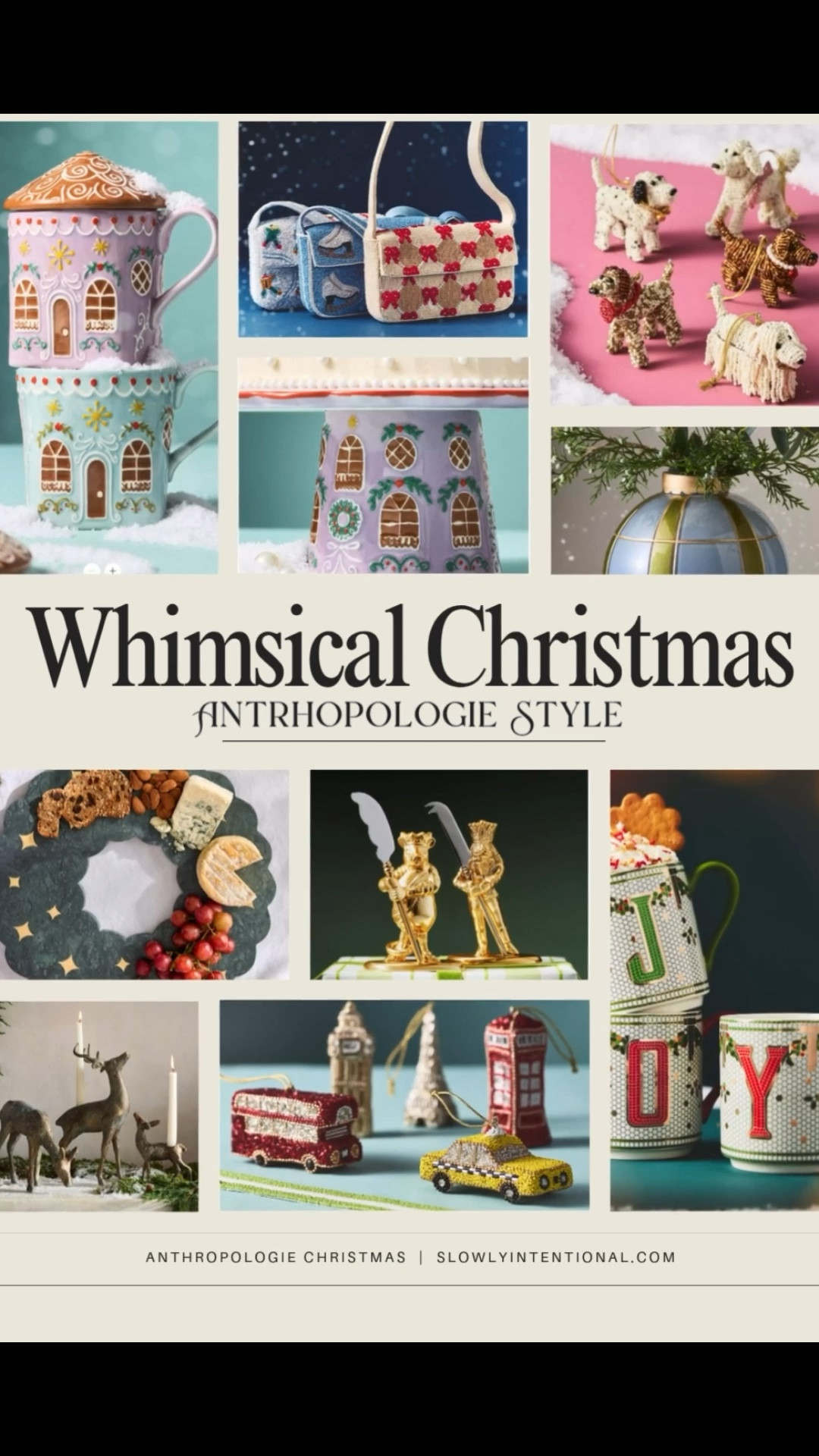 Whimsical Christmas decor is officially my favorite vibe this year! 🎄✨ Think gingerbread mugs, jeweled ornaments, and those adorable beaded pups that scream Anthropologie without the splurge. I’m obsessed with how playful and cozy these pieces feel—like a storybook Christmas brought to life. Perfect for gifting or adding a little magic to your own home!

#LTKHome #LTKSeasonal