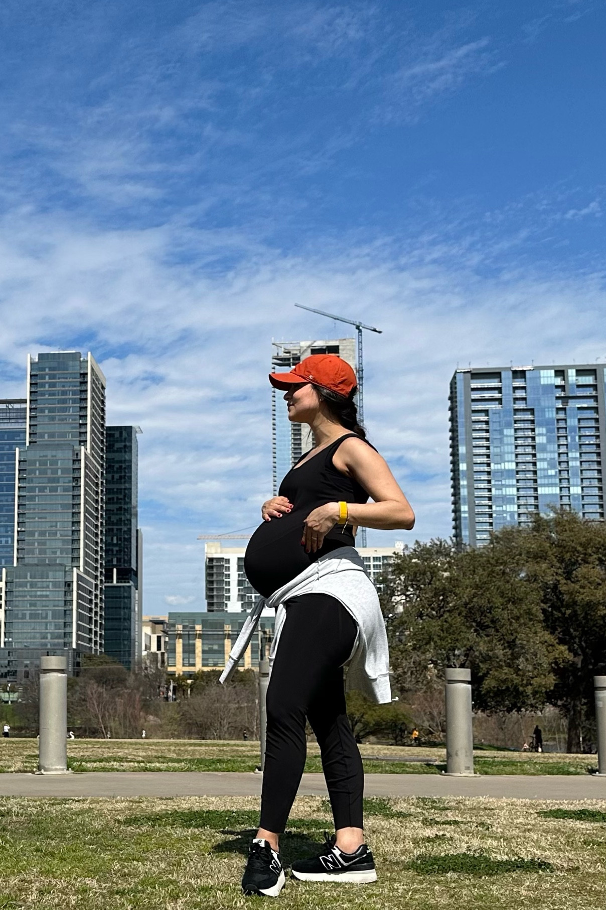 Beautiful walk 🌱🌸☀️ 

Perfect romper and shoes for you pregnancy bump. 

#LTKfit #LTKbump #LTKU